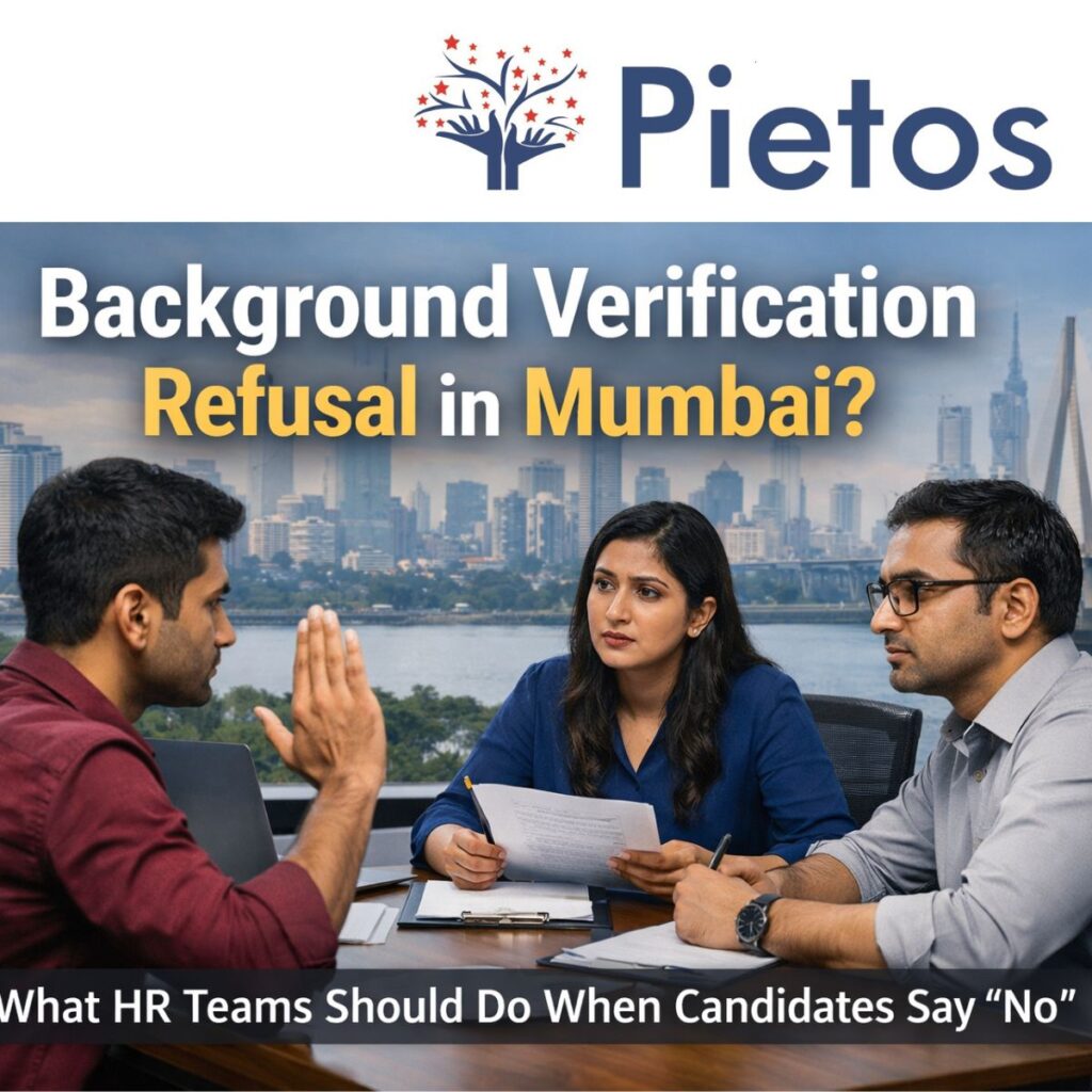 Background verification refusal in Mumbai faced by HR teams during hiring