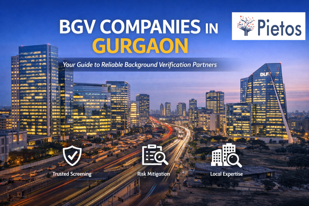 BGV companies in Gurgaon providing reliable background verification services for HR teams