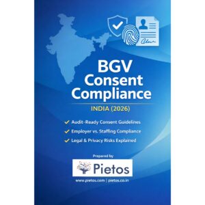 Background verification consent compliance white paper India 2026 for employers and staffing companies