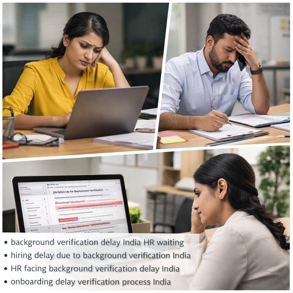 background verification delay India HR team facing onboarding delays and pending verification