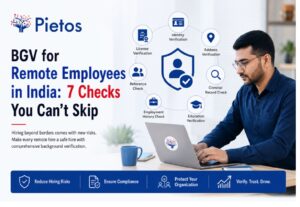 Hiring remote employees in India? Discover the 7 essential BGV checks you cannot afford to miss. Protect your business with smarter background verification.
